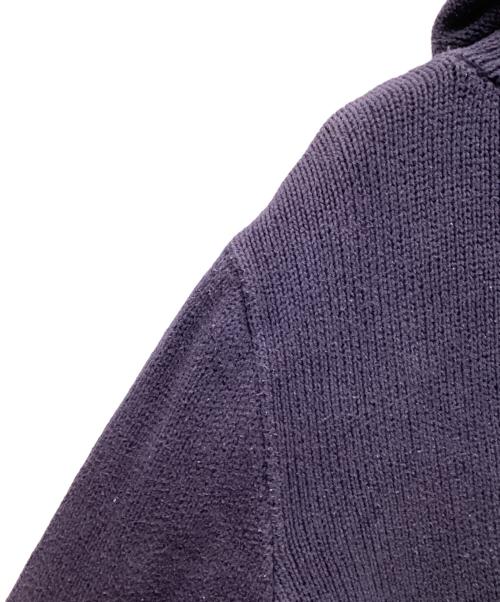 POLO RALPH LAUREN（ポロ・ラルフローレン）POLO RALPH LAUREN (ポロ・ラルフローレン) 星条旗ニットパーカー ネイビー サイズ:XLの古着・服飾アイテム
