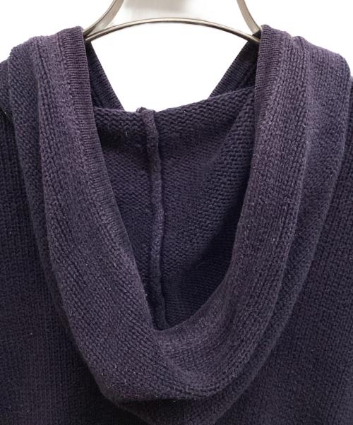 POLO RALPH LAUREN（ポロ・ラルフローレン）POLO RALPH LAUREN (ポロ・ラルフローレン) 星条旗ニットパーカー ネイビー サイズ:XLの古着・服飾アイテム