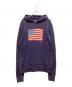 POLO RALPH LAUREN（ポロ・ラルフローレン）の古着「星条旗ニットパーカー」｜ネイビー