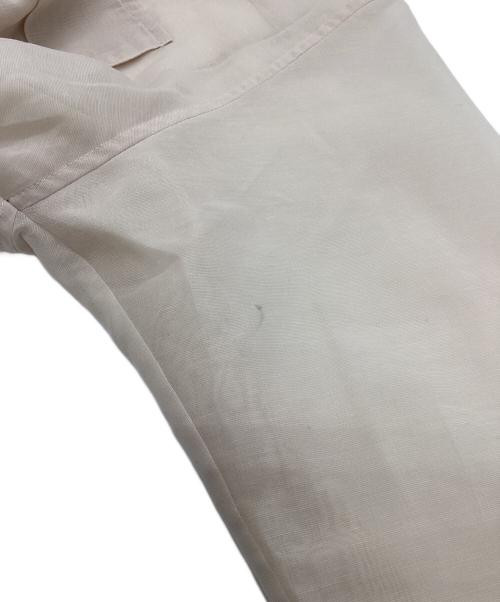 UNITED ARROWS（ユナイテッドアローズ）UNITED ARROWS (ユナイテッドアローズ) オーガンジーバンドカラーシャツ ベージュ サイズ:Freeの古着・服飾アイテム