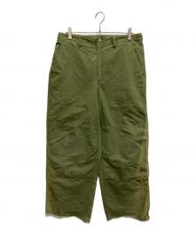 stussy（ステューシー）の古着「Field Pant Ripstop」｜オリーブ