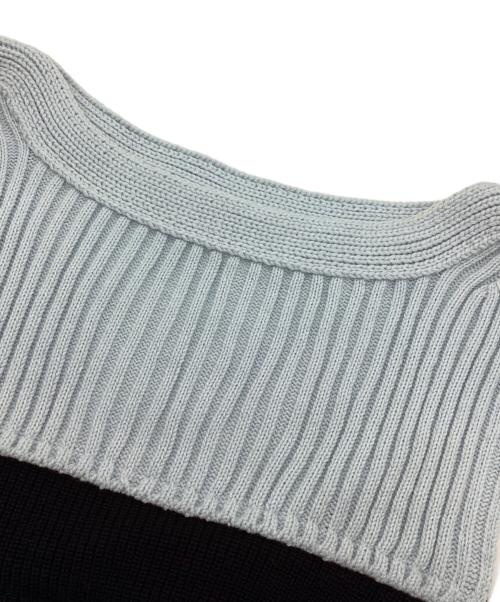sacai（サカイ）sacai (サカイ) マルチドッキングノースリーブニット マルチカラー サイズ:2の古着・服飾アイテム