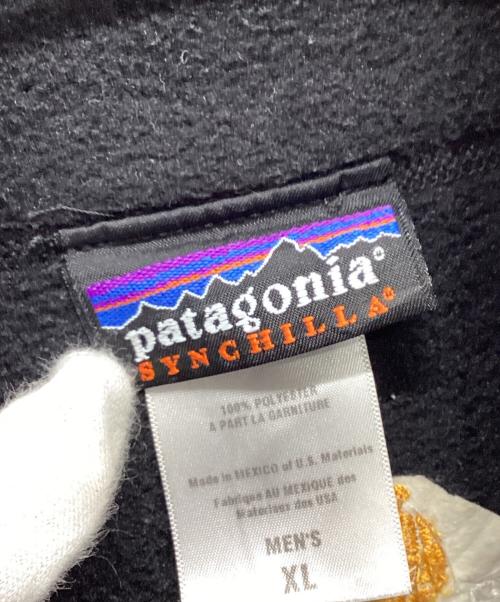Patagonia（パタゴニア）Patagonia (パタゴニア) SYNCHILLA フリースベスト ブラック サイズ:XLの古着・服飾アイテム