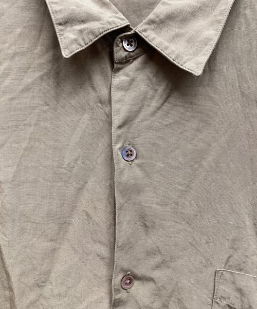STEVEN ALAN（スティーブンアラン）STEVEN ALAN (スティーブンアラン) A DRESS REGULAR COLLAR SHIRT　レギュラーカラーシャツ ベージュ サイズ:Lの古着・服飾アイテム