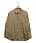 STEVEN ALAN（スティーブンアラン）の古着「A DRESS REGULAR COLLAR SHIRT　レギュラーカラーシャツ」｜ベージュ