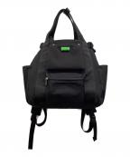 PORTERポーター）の古着「UNION RECORD BAG　バックパック　リュック　782-08614」｜ブラック