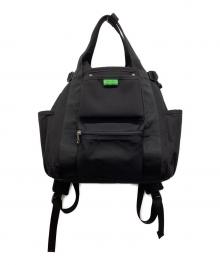 PORTER（ポーター）の古着「UNION RECORD BAG　バックパック　リュック　782-08614」｜ブラック