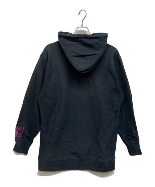 UNDEFEATED（アンディフィーテッド）UNDEFEATED (アンディフィーテッド) プリントパーカー ブラック サイズ:XLの古着・服飾アイテム