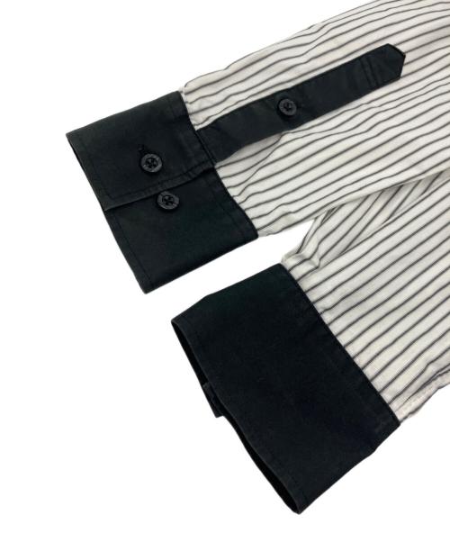 FRED PERRY（フレッドペリー）FRED PERRY (フレッドペリー) FRED PERRY　ストライプシャツ ホワイト サイズ:Mの古着・服飾アイテム