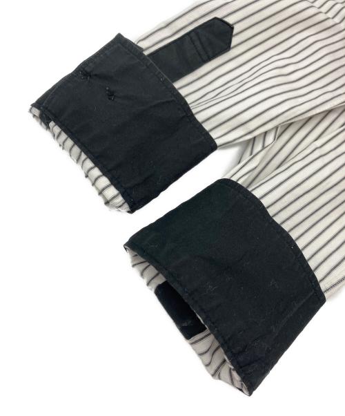 FRED PERRY（フレッドペリー）FRED PERRY (フレッドペリー) FRED PERRY　ストライプシャツ ホワイト サイズ:Mの古着・服飾アイテム