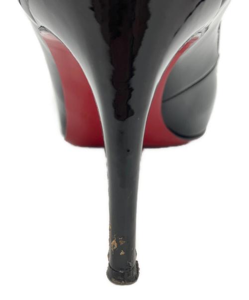 Christian Louboutin（クリスチャン・ルブタン）Christian Louboutin (クリスチャン・ルブタン) MISS GENA 85　ハイヒールエナメルパンプス　3080288 ブラック サイズ:SIZE 35の古着・服飾アイテム