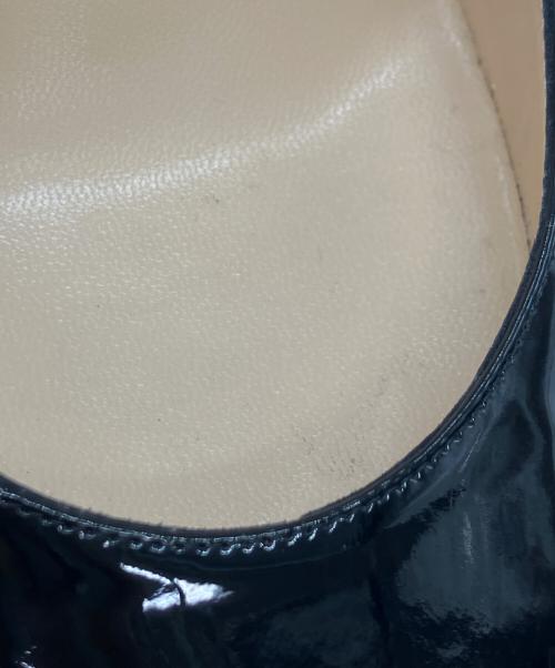 Christian Louboutin（クリスチャン・ルブタン）Christian Louboutin (クリスチャン・ルブタン) MISS GENA 85　ハイヒールエナメルパンプス　3080288 ブラック サイズ:SIZE 35の古着・服飾アイテム