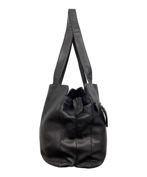CHANEL（シャネル）CHANEL (シャネル) ココマーク カーフレザートートバッグ ブラックの古着・服飾アイテム