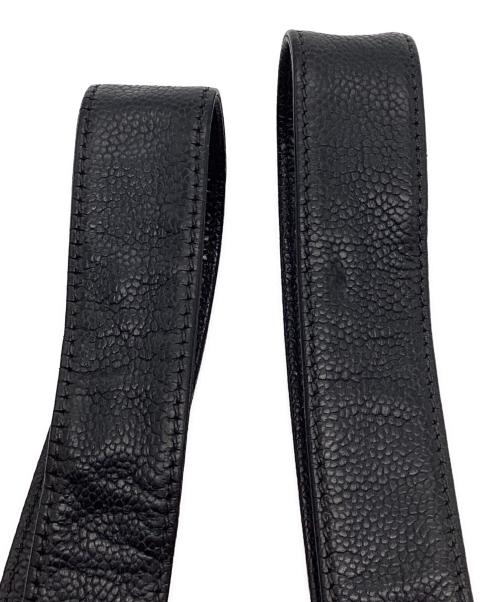 CHANEL（シャネル）CHANEL (シャネル) ココマーク カーフレザートートバッグ ブラックの古着・服飾アイテム