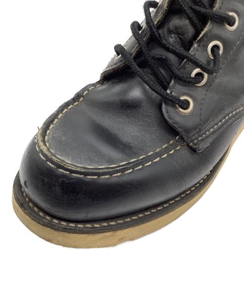 RED WING（レッドウィング）RED WING (レッドウィング) 8179　アイリッシュセッター　USA製 刺繍羽タグ 片足タグ ブラック サイズ:SIZE 5/ 1/2 Eの古着・服飾アイテム