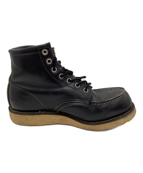 RED WING（レッドウィング）RED WING (レッドウィング) 8179　アイリッシュセッター　USA製 刺繍羽タグ 片足タグ ブラック サイズ:SIZE 5/ 1/2 Eの古着・服飾アイテム