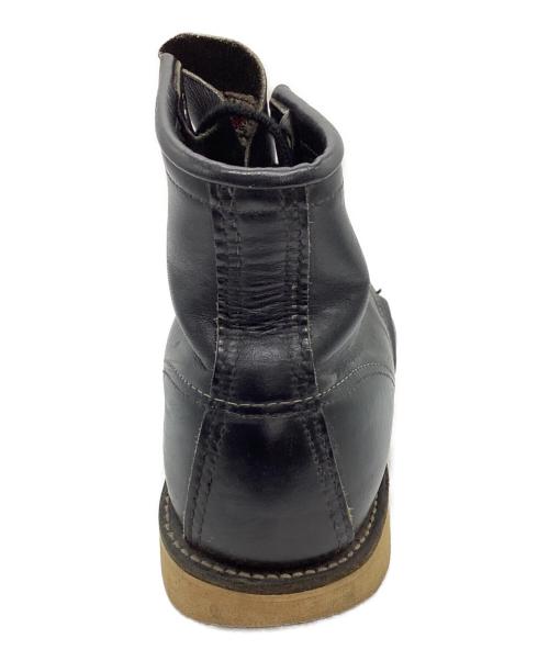 RED WING（レッドウィング）RED WING (レッドウィング) 8179　アイリッシュセッター　USA製 刺繍羽タグ 片足タグ ブラック サイズ:SIZE 5/ 1/2 Eの古着・服飾アイテム