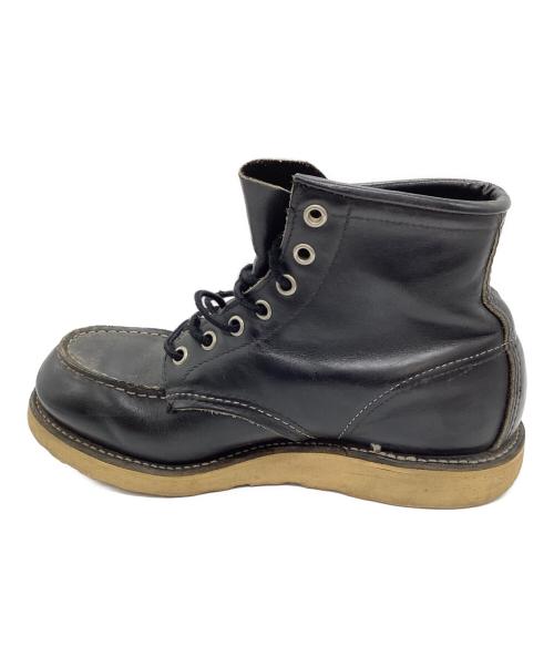 RED WING（レッドウィング）RED WING (レッドウィング) 8179　アイリッシュセッター　USA製 刺繍羽タグ 片足タグ ブラック サイズ:SIZE 5/ 1/2 Eの古着・服飾アイテム