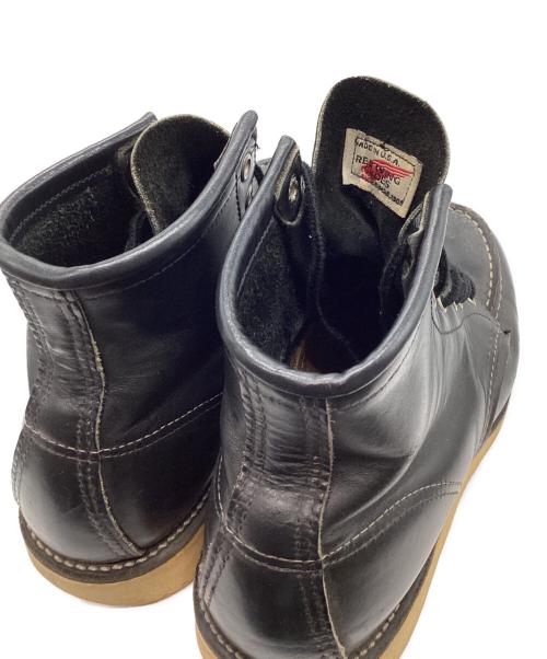 RED WING（レッドウィング）RED WING (レッドウィング) 8179　アイリッシュセッター　USA製 刺繍羽タグ 片足タグ ブラック サイズ:SIZE 5/ 1/2 Eの古着・服飾アイテム