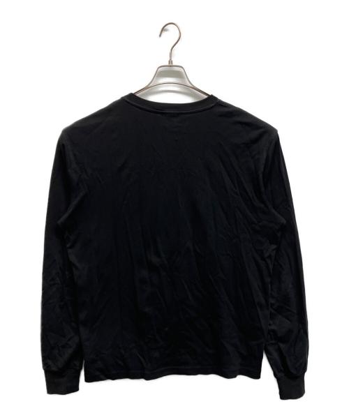 DIESEL（ディーゼル）DIESEL (ディーゼル) ロングスリーブカットソー ブラック サイズ:XLの古着・服飾アイテム