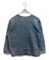 ARULLE (アリュール) v-collar denim jacket インディゴ サイズ:Free：6000円