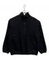 MARKA（マーカ）の古着「HALF ZIP TRUCK JACKET WOOL SOFT FLANNEL」｜ブラック