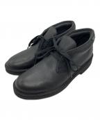 CLARKSクラークス）の古着「Wallabee GTXチャッカーブーツ」｜ブラック