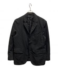 COMME des GARCONS HOMME（コムデギャルソン オム）の古着「25AW エステルサージ製品染め3Bジャケット」｜ブラック