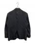 COMME des GARCONS HOMME (コムデギャルソン オム) 25AW エステルサージ製品染め3Bジャケット ブラック サイズ:S：50000円