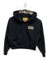 Hysteric Glamour（ヒステリックグラマー）の古着「24SS HYS VARSITY スウェットパーカー」｜ブラック