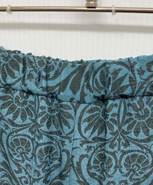 GRACE CONTINENTAL（（グレースコンチネンタル）GRACE CONTINENTAL (（グレースコンチネンタル) イージージャガードパンツ グリーン サイズ:36の古着・服飾アイテム