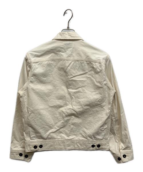 LEE（リー）LEE (リー) 91B ZIP-UPブルゾン アイボリー サイズ:Sの古着・服飾アイテム
