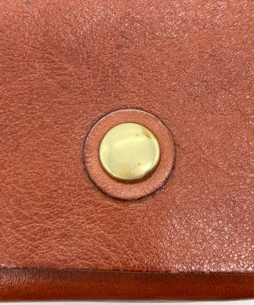 Herz（ヘルツ）Herz (ヘルツ) 普段使いのトラベルウォレット・二つ折り財布 ブラウン サイズ:下記参照の古着・服飾アイテム