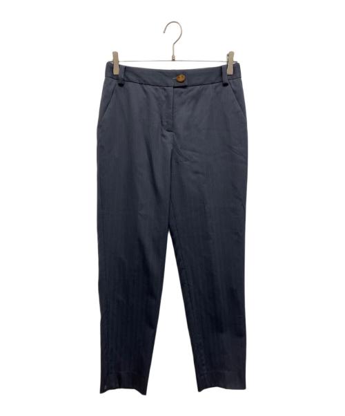 Vivienne Westwood RED LABEL（ヴィヴィアンウエストウッドレッドレーベル）Vivienne Westwood RED LABEL (ヴィヴィアンウエストウッドレッドレーベル) ストライプスラックス ネイビー サイズ:2の古着・服飾アイテム