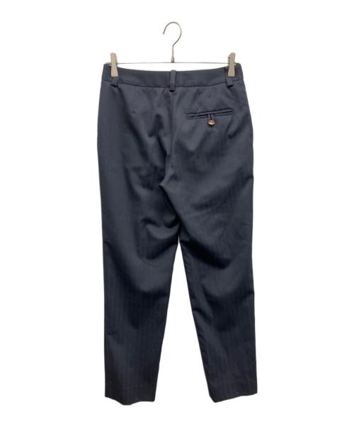 Vivienne Westwood RED LABEL（ヴィヴィアンウエストウッドレッドレーベル）Vivienne Westwood RED LABEL (ヴィヴィアンウエストウッドレッドレーベル) ストライプスラックス ネイビー サイズ:2の古着・服飾アイテム