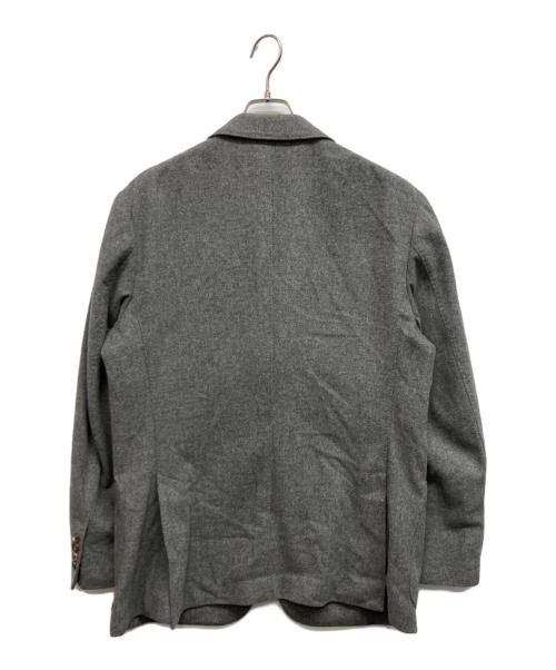 PAPAS（パパス）PAPAS (パパス) カシミア混セットアップスーツ グレー サイズ:Lの古着・服飾アイテム