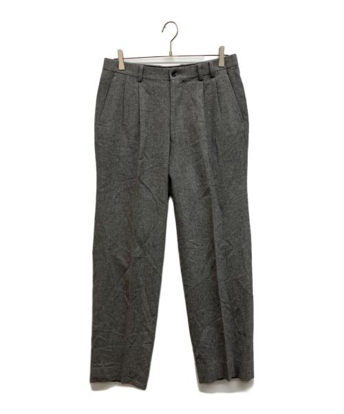 PAPAS（パパス）PAPAS (パパス) カシミア混セットアップスーツ グレー サイズ:Lの古着・服飾アイテム