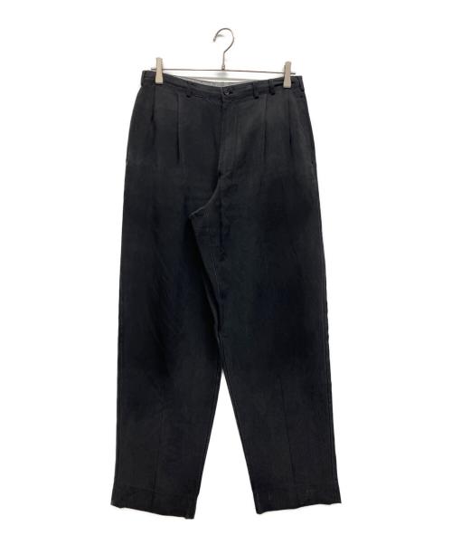 PAPAS（パパス）PAPAS (パパス) シルクセットアップスーツ ブラック サイズ:Mの古着・服飾アイテム