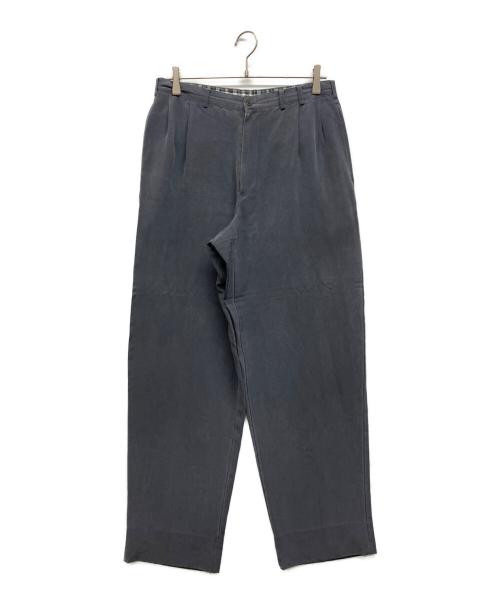 PAPAS（パパス）PAPAS (パパス) シルクセットアップスーツ グレー サイズ:Mの古着・服飾アイテム