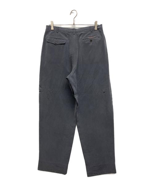 PAPAS（パパス）PAPAS (パパス) シルクセットアップスーツ グレー サイズ:Mの古着・服飾アイテム