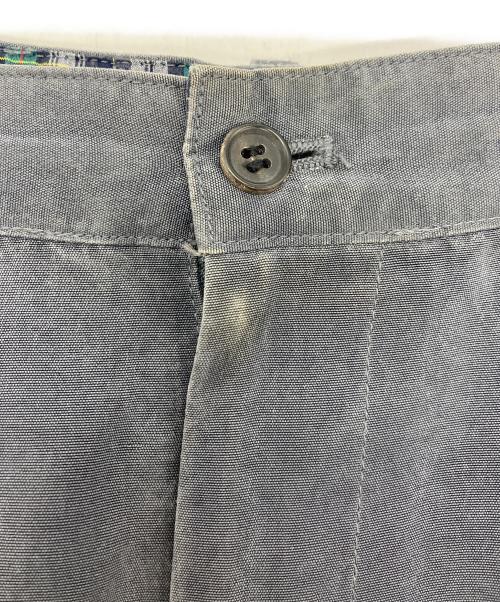 PAPAS（パパス）PAPAS (パパス) シルクセットアップスーツ グレー サイズ:Mの古着・服飾アイテム