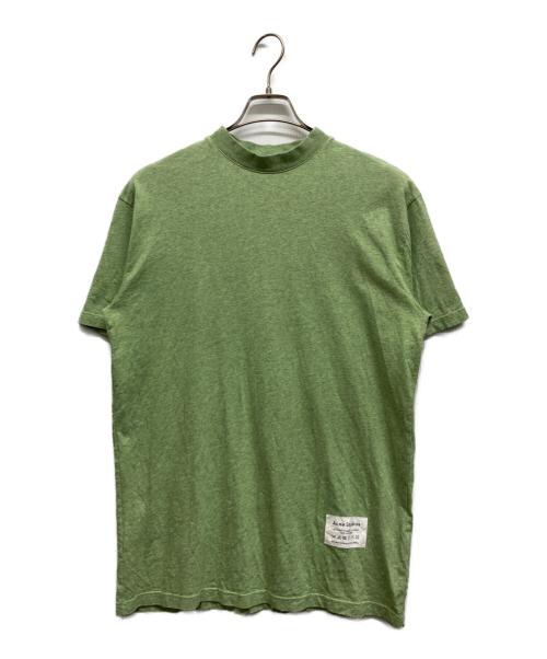 Acne studios（アクネ ストゥディオズ）ACNE STUDIOS (アクネ ストゥディオズ) WOMENS CASUAL T-SHIRT グリーン サイズ:XSの古着・服飾アイテム