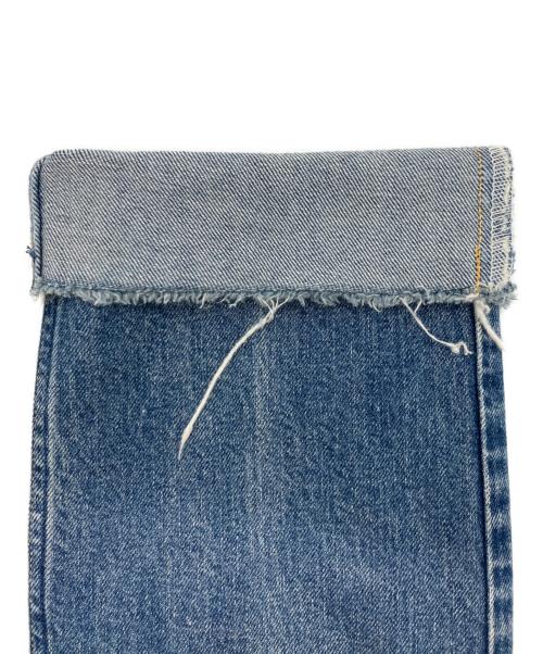 Oblada（オブラダ）oblada (オブラダ) ハイウエスト カットオフデニム インディゴ サイズ:24の古着・服飾アイテム