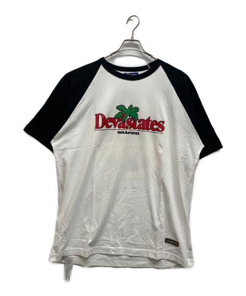 DEVA STATES（ディーヴァ ステイツ）DEVA STATES (ディーヴァ ステイツ) GRAFICO Tee ホワイト サイズ:XL 未使用品の古着・服飾アイテム