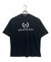 BALENCIAGA（バレンシアガ）の古着「BBロゴプリントtシャツ」｜ブラック