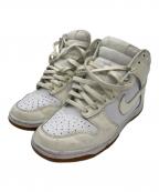 NIKEナイキ）の古着「Women's Dunk High "Sail/White-Gum"」｜ホワイト