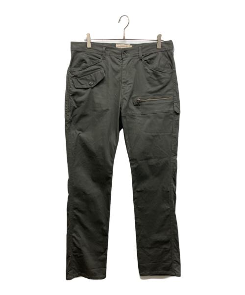 AVIREX（アヴィレックス）AVIREX (アヴィレックス) ストレッチドビー8ポケットパンツ オリーブ サイズ:XLの古着・服飾アイテム