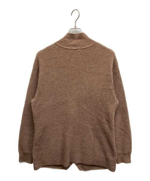 D'URBAN（ダーバン）D'URBAN (ダーバン) D'URBAN 厚手カーディガン ブラウン サイズ:LLの古着・服飾アイテム