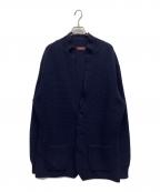 D'URBANダーバン）の古着「厚手カーディガン」｜ネイビー