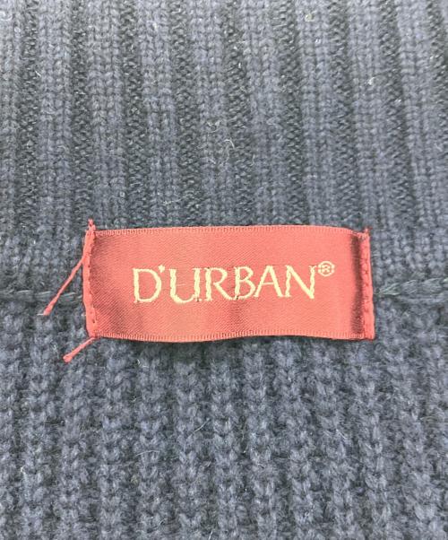 D'URBAN（ダーバン）D'URBAN (ダーバン) 厚手カーディガン ネイビー サイズ:LLの古着・服飾アイテム